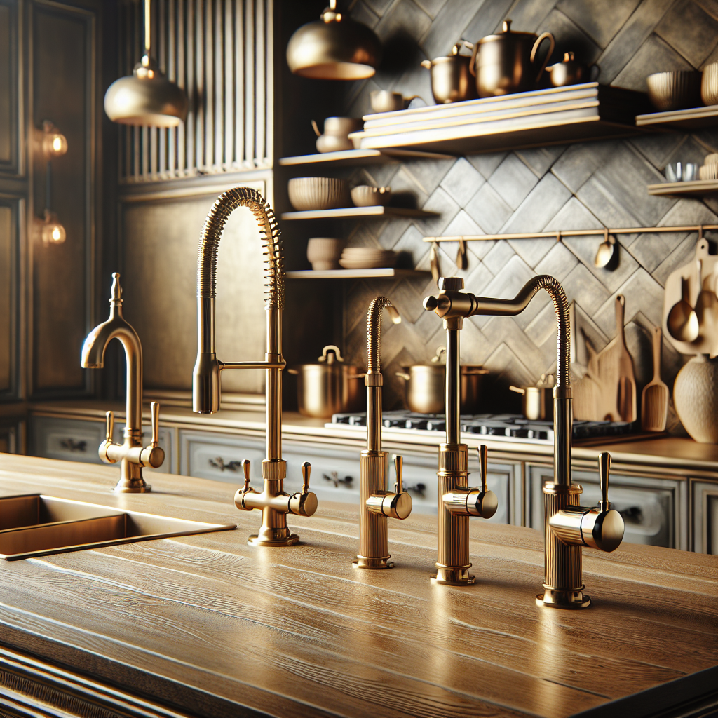 How to Choose the Perfect Brass Kitchen Faucets for Timeless Style